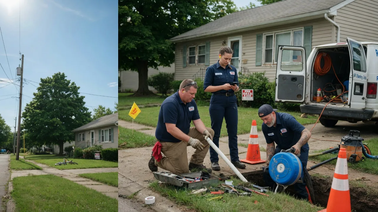 Sewer Line Repair in Bunker Hill, IN near me